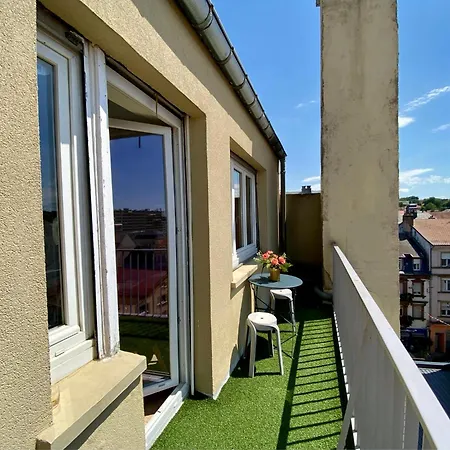 公寓 Le Perchoir-wifi-face A La Gare-terrasses-proche Tous Commerces