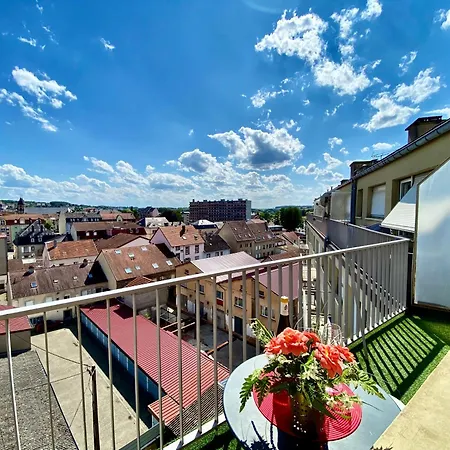 Le Perchoir-wifi-face A La Gare-terrasses-proche Tous Commerces 萨尔堡